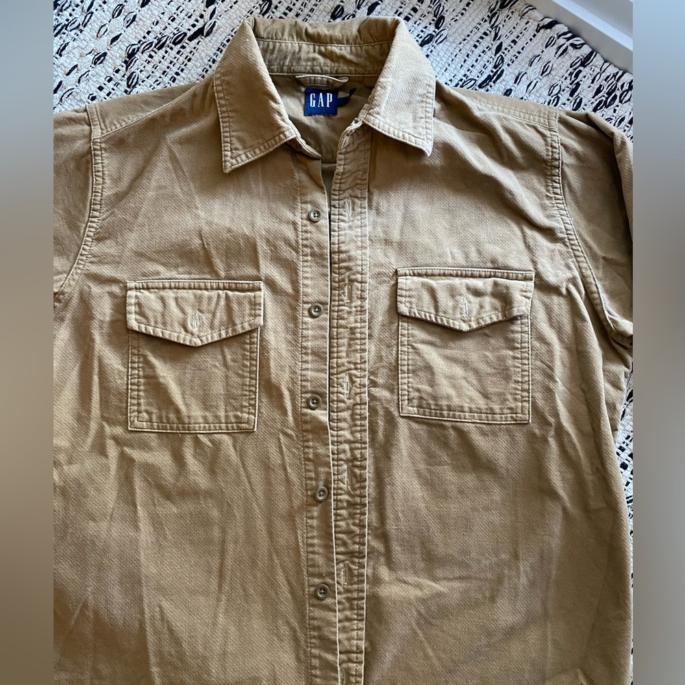 Gap 100% Cotton Button Up Long Sleeve